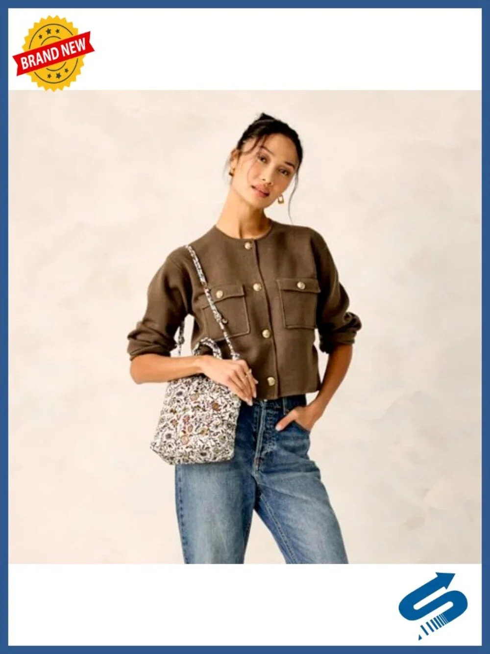 Premium Cotton Mini Original Tote Bag with Adjustable Strap